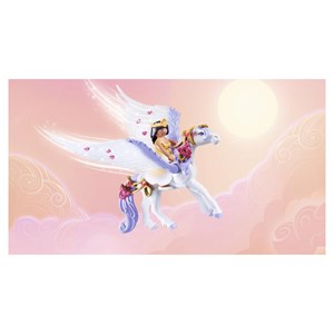 Cheval ailé à décorer