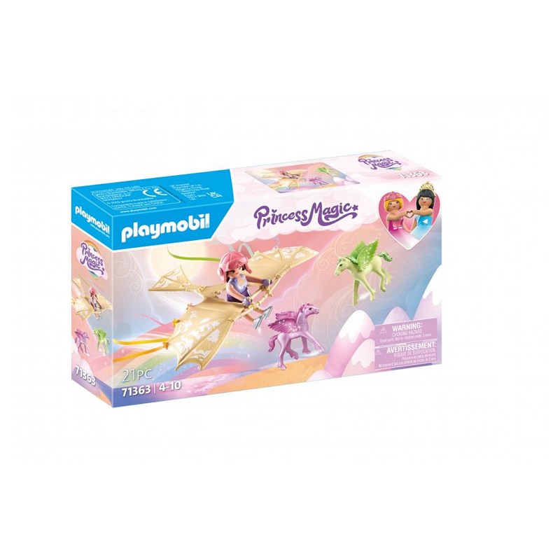 Princesse et poulains ailés