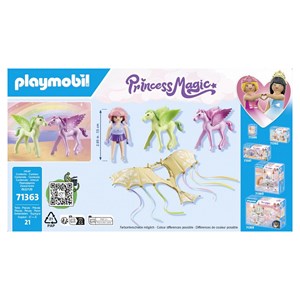 Princesse et poulains ailés