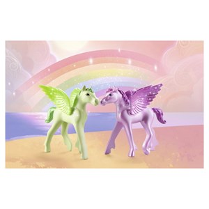 Princesse et poulains ailés