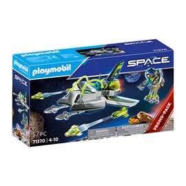 Spationaute et drone