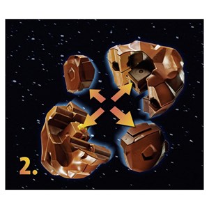 Spationaute et satellite