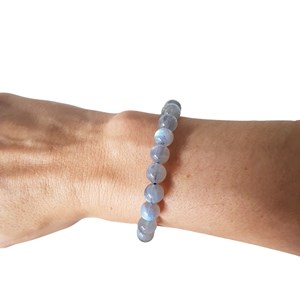 Bracelet pierre naturelle - labradorite