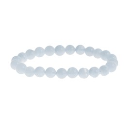 Bracelet pierre naturelle - calcédoine