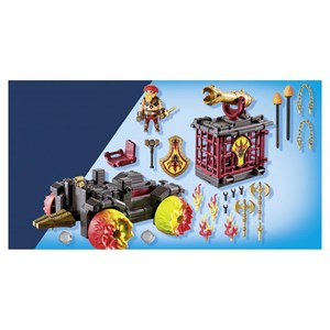 Chariot enflammé burnham raiders