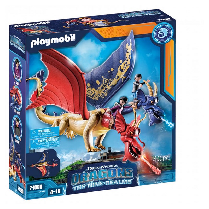 Playmobil - Dragons nine realms: wuwei & jun