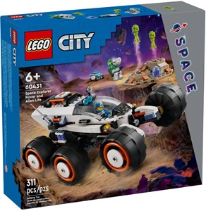 Lego city - rover exploration spatiale - 60431
