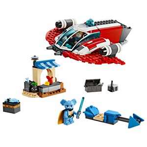 Lego star wars - le crimson firehawk - 75384