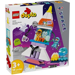 Lego duplo - navette spatiale 3-en-1 - 10422