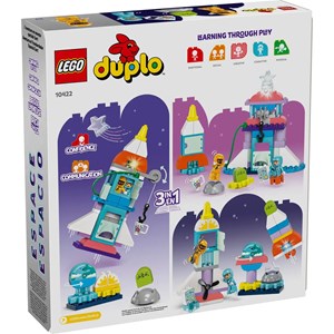 Lego duplo - navette spatiale 3-en-1 - 10422