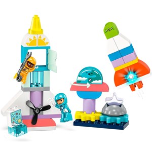 Lego duplo - navette spatiale 3-en-1 - 10422