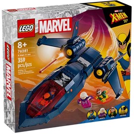 Lego marvel - x-jet des x-men - 76281