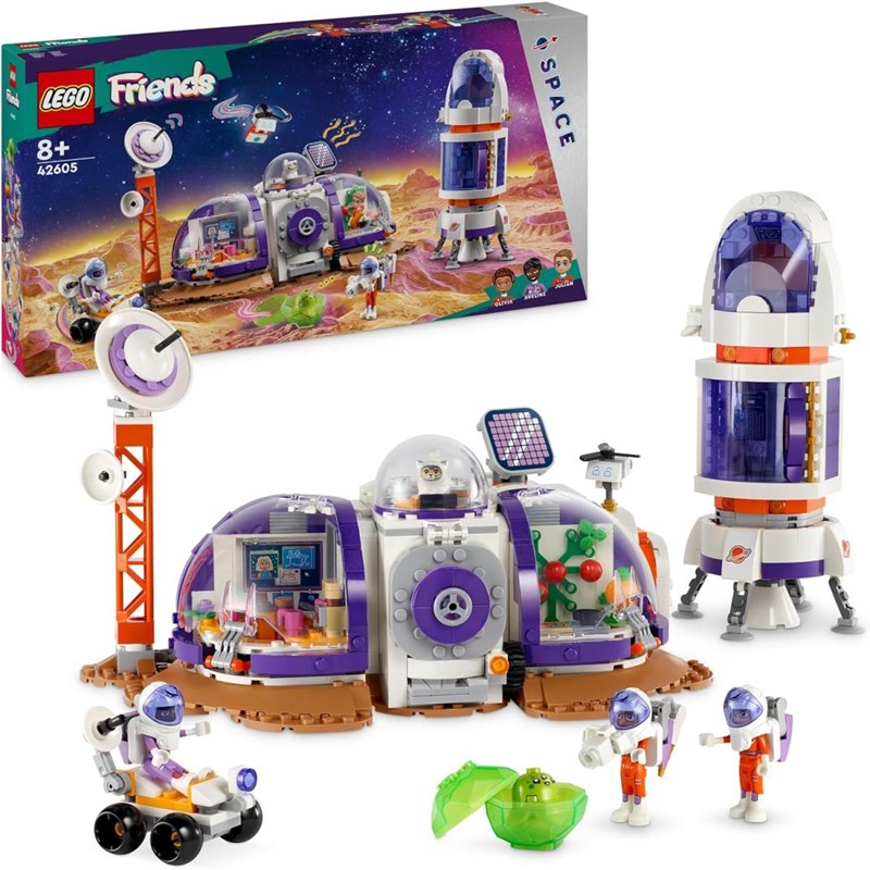 Lego friends station spatiale martienne