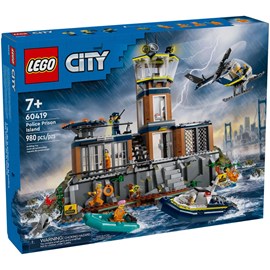 Lego city - prison police haute mer - 60419