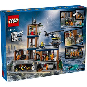 Lego city - prison police haute mer - 60419