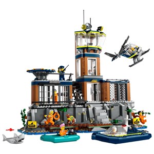 Lego city - prison police haute mer - 60419