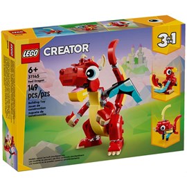 Lego creator - le dragon rouge - 31145