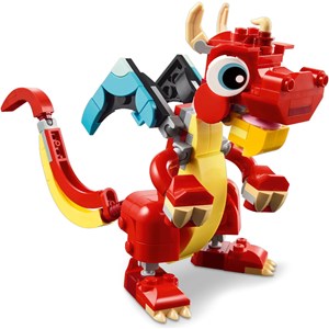 Lego creator - le dragon rouge - 31145