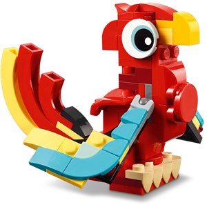 Lego creator - le dragon rouge - 31145