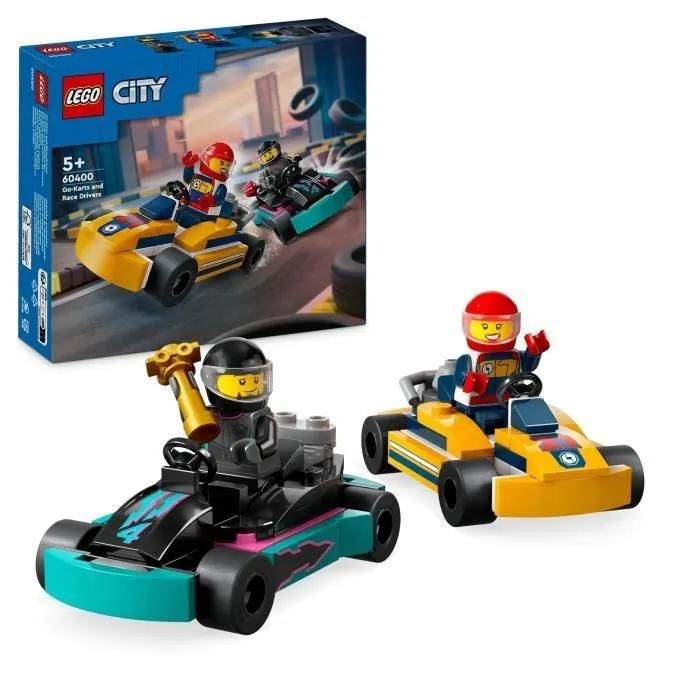 Lego city - karts & pilotes - 60400