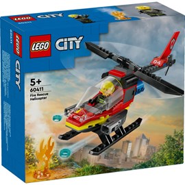 Lego l'hélicoptère secours des pompiers