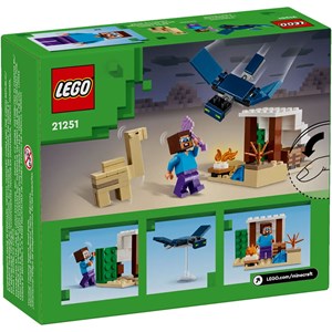 Lego minecraft - expédition steve désert - 21251