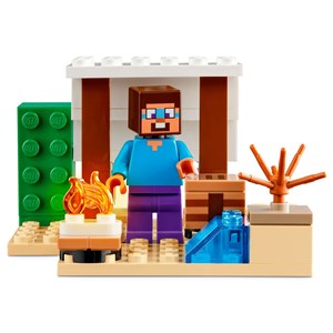Lego minecraft - expédition steve désert - 21251