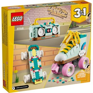 Lego creator - patins à roulettes rétro - 31148