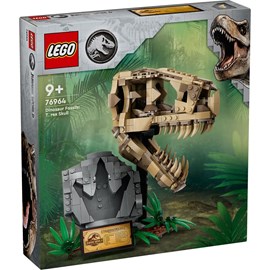 Lego jw - fossiles dinos : crâne t rex - 76964
