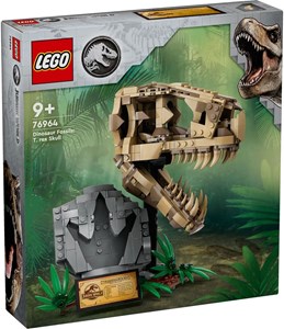 Lego jw - fossiles dinos : crâne t rex - 76964