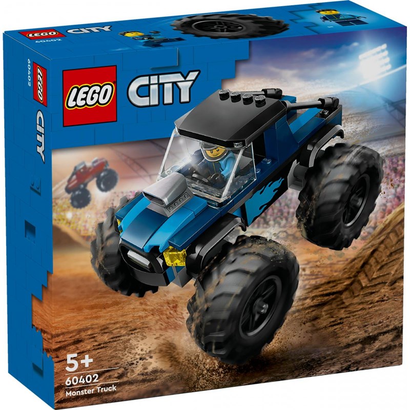 Lego city le monster truck bleu