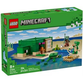 Lego minecraft - maison plage tortue - 21254