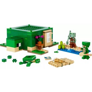 Lego minecraft - maison plage tortue - 21254