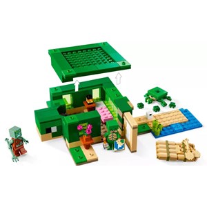 Lego minecraft - maison plage tortue - 21254