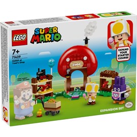 Lego super mario carottin boutique toad