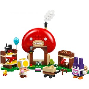 Lego super mario carottin boutique toad