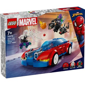 Lego spider-man bouffon vert venomisé