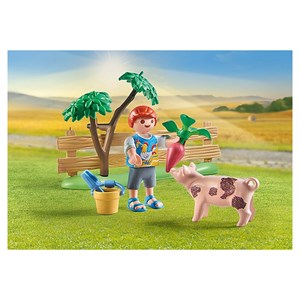 Grands parents et potager