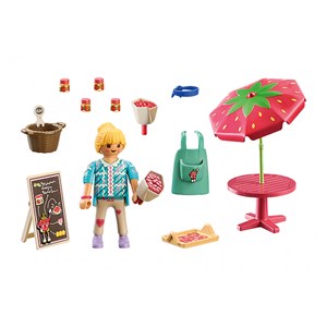 Vendeuse de confitures