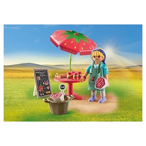 Vendeuse de confitures