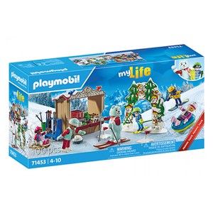 Vacanciers et sports d'hiver