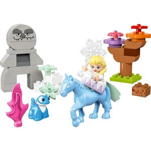 Lego duplo - elsa & bruni forêt - 10418
