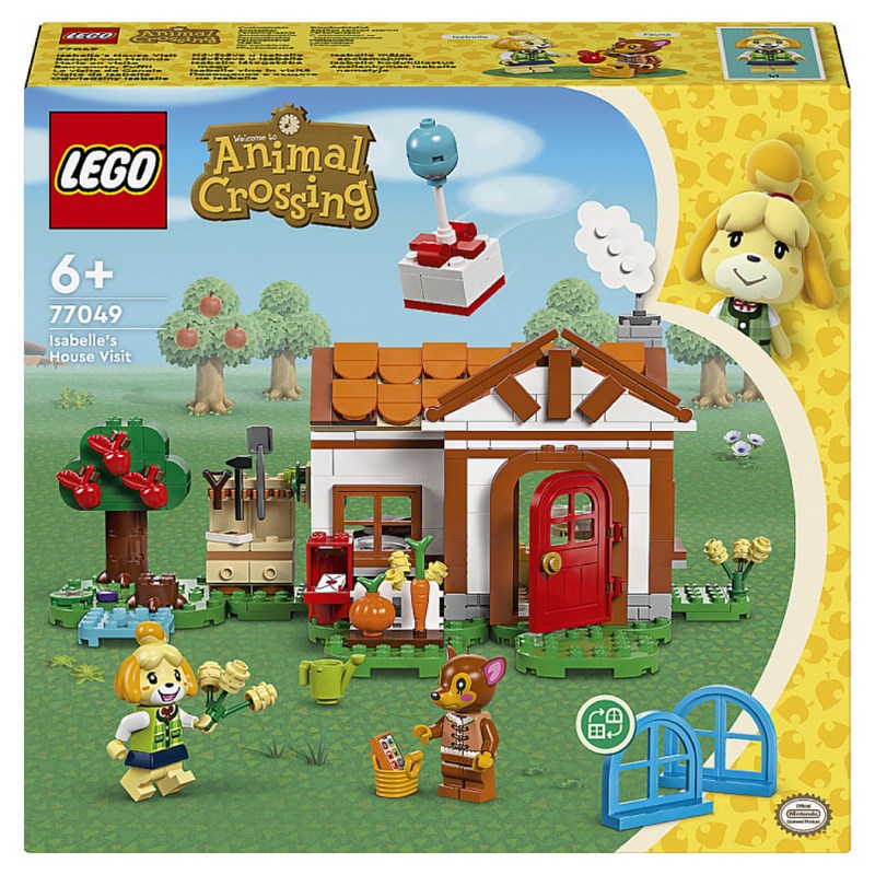 Lego animal crossing marie en visite