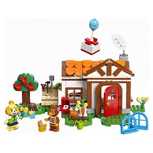 Lego animal crossing marie en visite