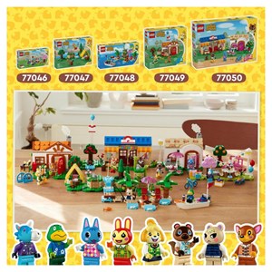 Lego animal crossing marie en visite