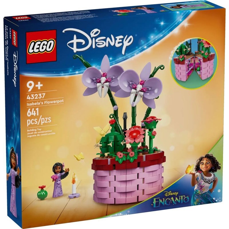 Lego disney - pot de fleurs isabela - 43237