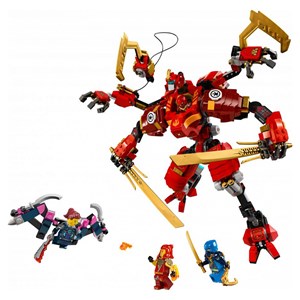 Lego ninjago robot grimpeur ninja de kai