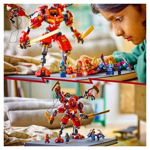 Lego ninjago robot grimpeur ninja de kai