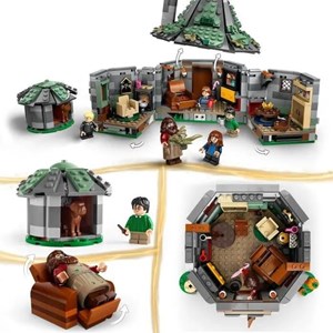 Lego hp - cabane hagrid : visite - 76428