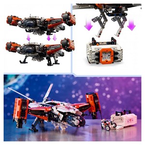 Lego le vaisseau spatial cargo vtol lt81
